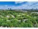 Stunning aerial view of the community, showcasing lush greenery and the city skyline at 1203 Glenridge Ne Pl, Atlanta, GA 30342