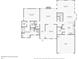 Floor plan of the home highlighting the layout of the living spaces, bedrooms, and bathrooms at 6027 Windfall Ct, Powder Springs, GA 30127