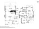 Detailed floor plan showcasing the layout of the home's two stories, including room dimensions at 1355 Lockwood Sw Dr, Atlanta, GA 30311
