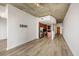 Open-concept living room with stainless steel appliances and modern lighting at 361 17Th Nw St # 2607, Atlanta, GA 30363