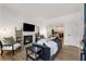 Bright living room with a modern fireplace, stylish decor, and an open layout at 212 Haralson Ne Ave, Atlanta, GA 30307
