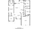 Main floor plan shows the primary bedroom, living areas, kitchen, garage, and additional bedrooms at 297 Edison Dr, Stockbridge, GA 30281