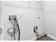 Laundry room with washer/dryer hookups and wire shelving at 3534 Oakshire Se Way, Atlanta, GA 30354