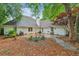 Spacious backyard with a patio and string lights, perfect for outdoor entertaining at 1275 Fontainebleau Ct, Lawrenceville, GA 30043