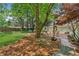 Lush backyard features an outdoor patio with ample seating, perfect for entertaining guests at 1275 Fontainebleau Ct, Lawrenceville, GA 30043