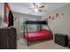 Functional bedroom featuring a bunk bed with ample storage, perfect for a or guest room at 2003 Burns View Ln # 2, Lawrenceville, GA 30044