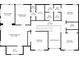 Second floor plan featuring primary suite, bedrooms, and bathrooms at 2372 Wilshire Way, Douglasville, GA 30135