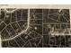 View of an aerial map of the neighborhood, showing property lines and nearby streets at 2694 Tritt Springs Ne Dr, Marietta, GA 30062