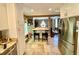 Well-lit kitchen featuring stainless steel refrigerator and a central island with barstool seating at 2694 Tritt Springs Ne Dr, Marietta, GA 30062
