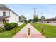 Well-maintained sidewalk provides easy access to the home at 3123 Cedar St, Scottdale, GA 30079