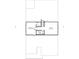 Second floor plan featuring a large bonus room and an additional bedroom and bathroom at 423 Murphy Ave, Canton, GA 30114