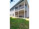 Backyard with a covered deck and a shaded seating area at 514 Creekshire Cir, Canton, GA 30115