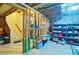 Unfinished basement with exposed ceiling and walls, and ample storage space at 514 Creekshire Cir, Canton, GA 30115