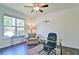 Bright home office with a large window and ample space for work or study at 514 Creekshire Cir, Canton, GA 30115