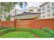 Entrance to the luxury condominiums at the Prescott at Park Place at 11 Perimeter E Ctr # 1402, Dunwoody, GA 30346