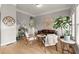 Bright living room featuring modern furnishings, hardwood floors, and a cozy ambiance at 1797 Olive Se St, Atlanta, GA 30315
