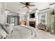 Main bedroom suite featuring a fireplace, flat screen TV, and bright interior with large windows at 1797 Olive Se St, Atlanta, GA 30315