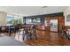 A well-appointed community room and dining area with stainless steel appliances at 201 W Ponce De Leon Ave # 13, Decatur, GA 30030
