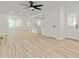 Bright open floor plan with seamless flow to kitchen, recessed lights, and a modern, airy feel at 120 Ingleside Dr, Jonesboro, GA 30236