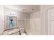 Bathroom with a shower and tub combination and granite countertop at 4162 Ward Lake Trl, Ellenwood, GA 30294