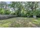 The property features a spacious backyard, bordered by a wooden fence and mature trees at 103 Chicamauga Sw Ave, Atlanta, GA 30314