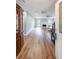 Open-concept living room boasting hardwood floors, a fireplace, and plenty of natural light at 1192 Sandalwood Dr, Lawrenceville, GA 30043