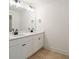 Bathroom with double vanity, granite countertops, and modern fixtures at 2732 Eagles Crest Ln, Decatur, GA 30034