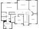 Second floor plan showing the layout of the bedrooms, walk-in closets, and primary bathroom at 3783 Wickford Ln, Peachtree Corners, GA 30096