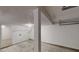 Unfinished basement with laundry hookups and storage at 765 Stonebridge Run, Lithonia, GA 30058