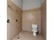 Spacious tile shower featuring three shower heads at 980 Pine Grove Rd, Roswell, GA 30075