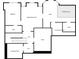 Detailed floorplan showcasing the layout of the basement level at 980 Pine Grove Rd, Roswell, GA 30075