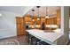 Well-appointed kitchen with stainless steel appliances, a large island, and modern lighting at 102 Cavit Ct, Canton, GA 30114
