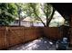 Private fenced backyard patio offers a great space for relaxing and entertaining at 1199 Ashborough Se Dr # K, Marietta, GA 30067