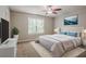 Comfortable bedroom with a large window and stylish decor at 441 Amy Blvd, Temple, GA 30179