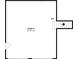 Floor plan of a garage with washer and dryer area; Garage dimensions: 23' 10