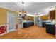 Spacious kitchen with modern stainless steel appliances, stylish cabinetry, and a convenient layout for cooking and entertaining at 9060 Par Dr, Douglasville, GA 30134