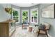 Cozy sitting room filled with natural light and views of the outdoors at 2865 Ivey Oaks Ln, Roswell, GA 30076