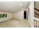 Spacious bonus room featuring a closet, neutral carpet and a window view to the outdoors at 600 Ponderosa Ct, Fayetteville, GA 30214