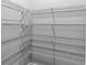 Pantry with coated wire shelves for storing food and other household items at 107 Cedar Brook Dr, Canton, GA 30115