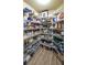Well-organized walk-in pantry with ample shelving for food and storage solutions at 208 Eagles Flight, Villa Rica, GA 30180