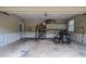 Spacious garage equipped with storage shelves and work area at 2997 Happy Hollow Se Dr, Conyers, GA 30094