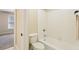 Bathroom featuring a shower/tub combo at 503 Kensington Estates Trce, Woodstock, GA 30188