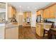 Kitchen with stainless steel appliances, double oven and breakfast bar at 503 Kensington Estates Trce, Woodstock, GA 30188