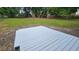 Inviting, newly painted back yard deck, ready for entertaining at 4052 Keheley Glen Ne Dr, Marietta, GA 30066