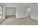 Bedroom with light floors, access to a bathroom, and neutral color palette at 683 Highland Ct, Marietta, GA 30068
