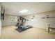 Basement gym with treadmill and exercise bike at 2080 Old Dominion Rd, Atlanta, GA 30350