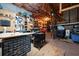 Organized unfinished basement with work bench provides ample space for storage and DIY projects at 3573 Bramwell Nw Xing, Kennesaw, GA 30144