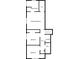 Layout of the second floor includes the Primary Bedroom, Primary Bathroom, W.I.C., 2 Bedrooms, Bath, Laundry, and Hallway at 3573 Bramwell Nw Xing, Kennesaw, GA 30144