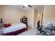 Bedroom with work-from-home space with desk and rolling chair, and relaxing retreat with bed and dresser at 7460 Highway 101 N, Rockmart, GA 30153