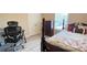 Bedroom with work-from-home space with desk and rolling chair, and relaxing retreat with bed and dresser at 7460 Highway 101 N, Rockmart, GA 30153